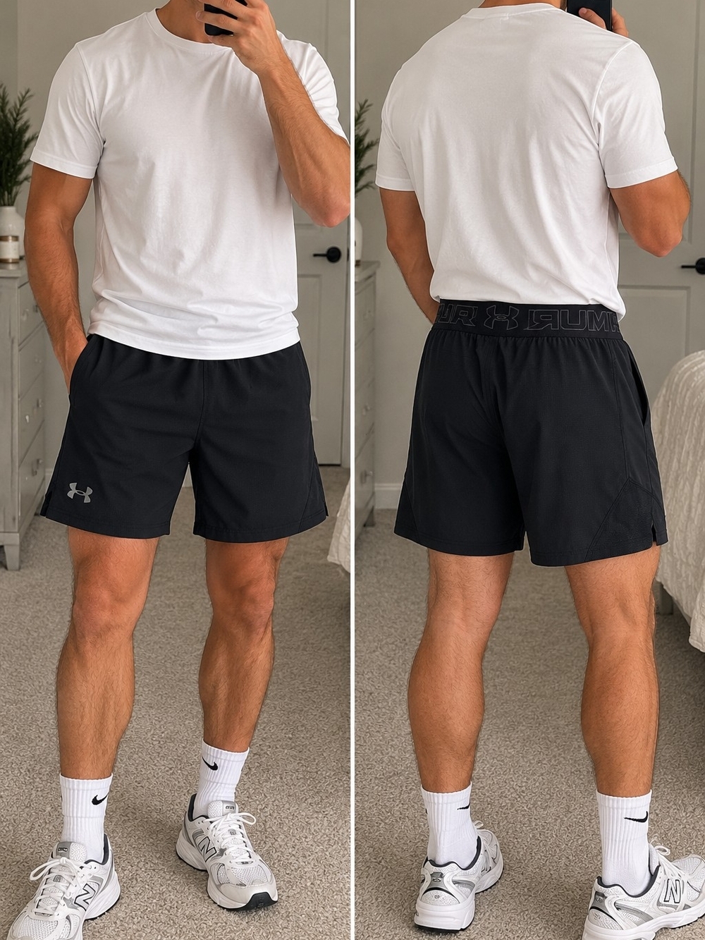 Under Armour Men's HeatGear Training Shorts – Size Small